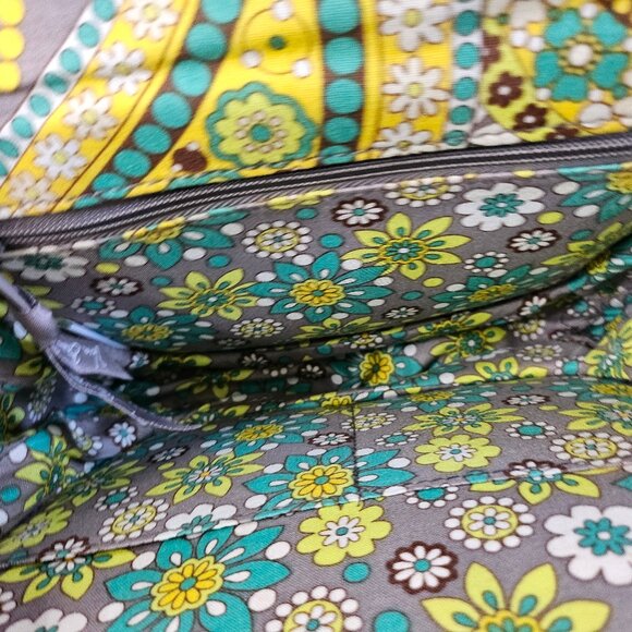 Vera Bradley Lemon Parfait Spring 2011 Retired Pattern Rachel Bag - Picture 9 of 10